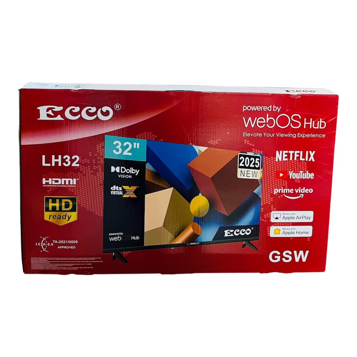Ecco 32" Smart TV (LH32)