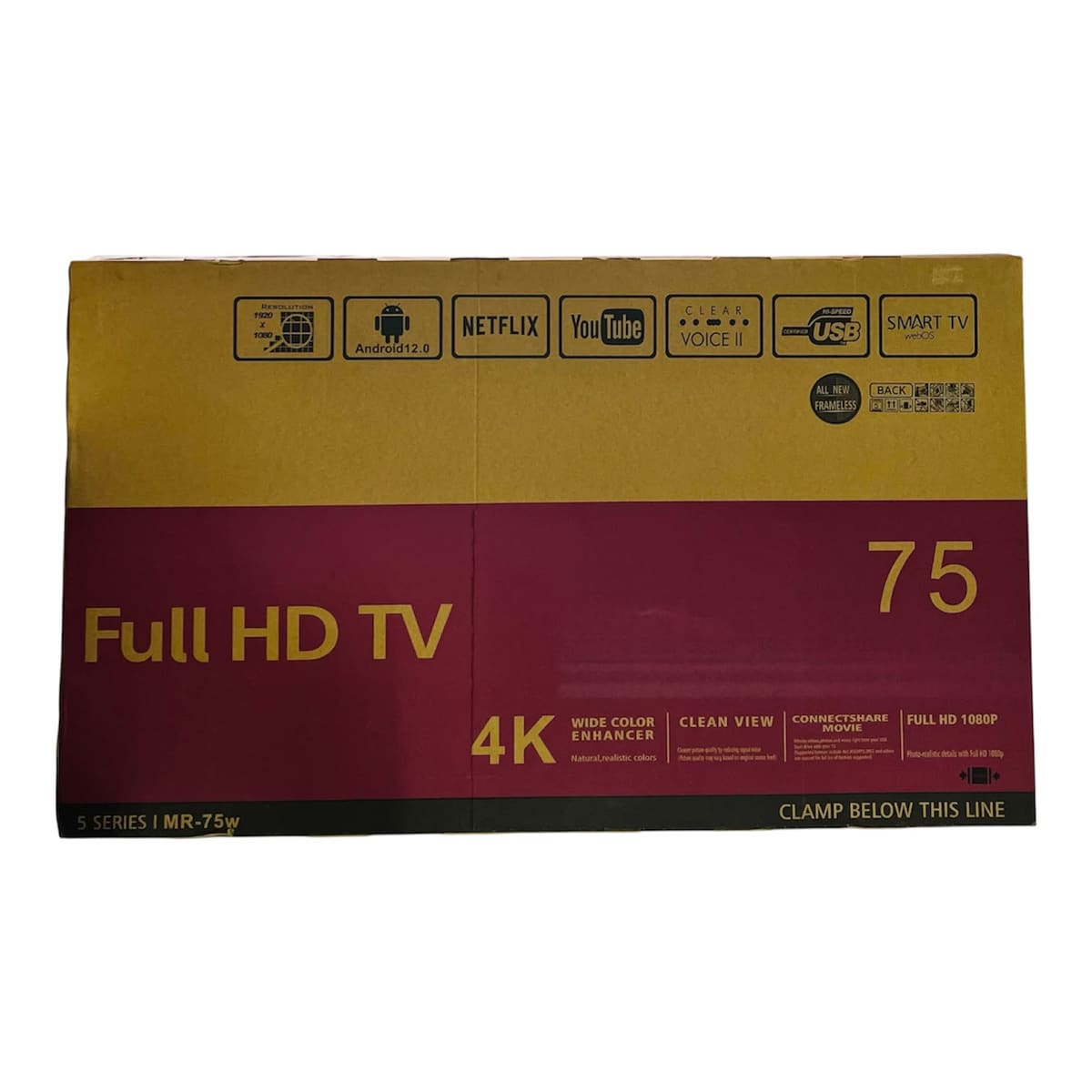 Lexuco 75" Google TV (LLED-FHD-75W) — view 2